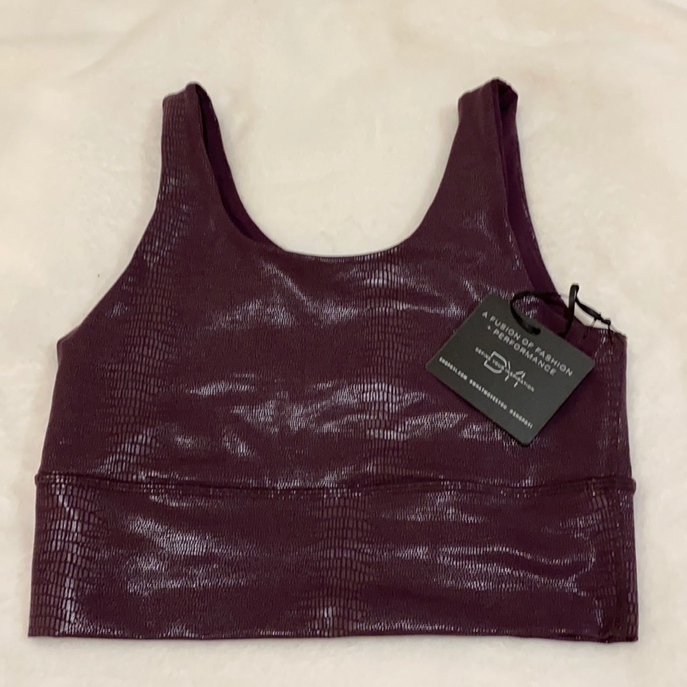 DYI S Maroon Elevate Sports Bra